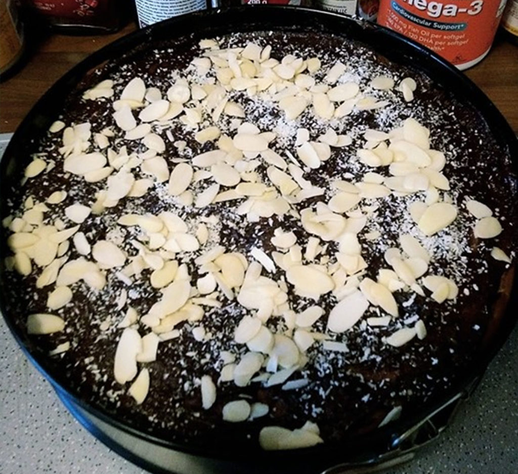 Brownie z fasoli i batatów